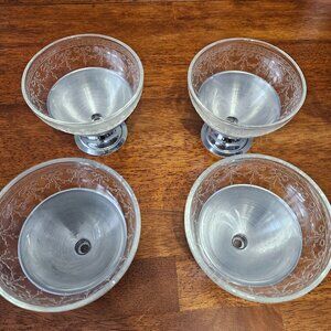 Vintage Hazel Atlas-Sherbert Dishes